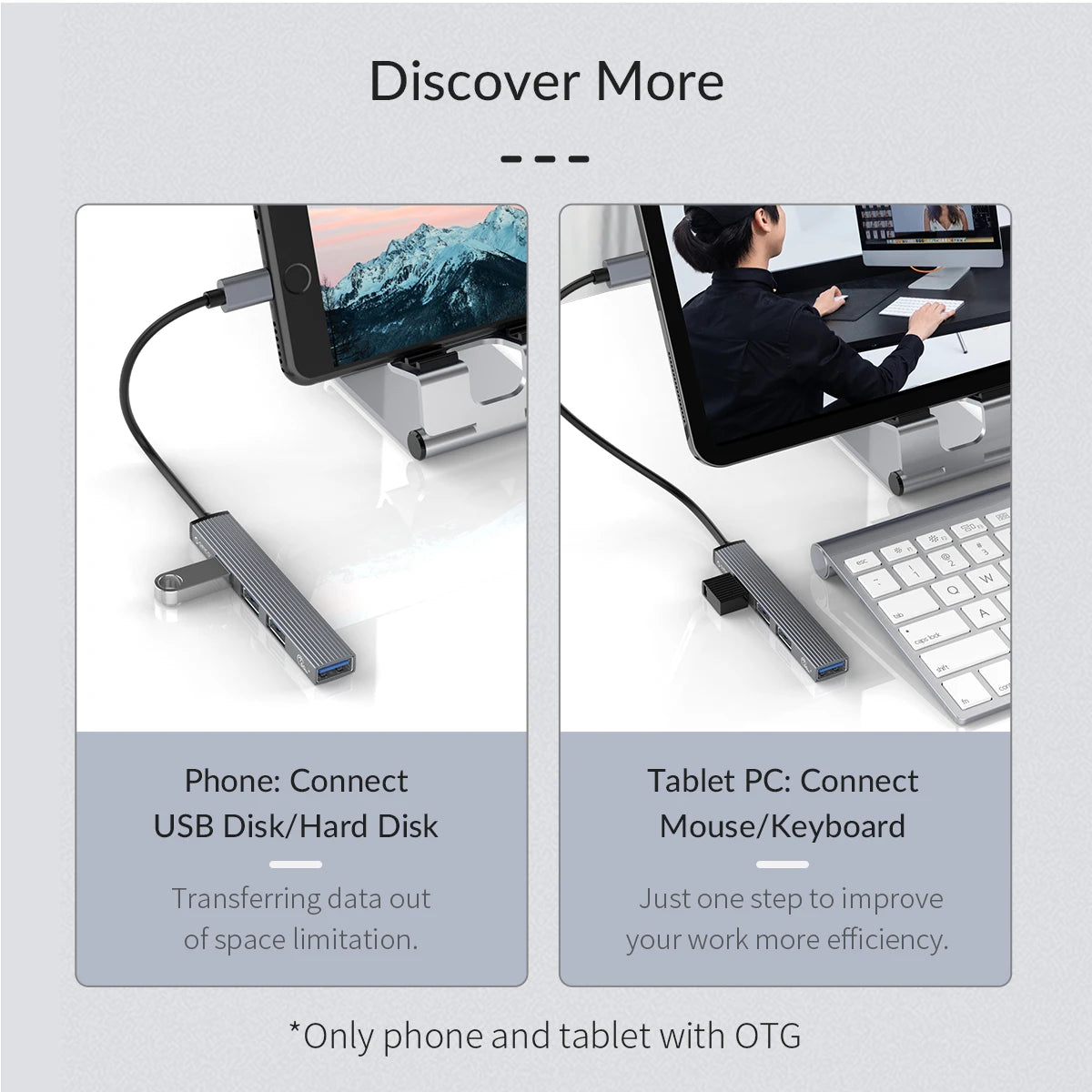 Ultra-Slim Card Reader PD Computer Hub