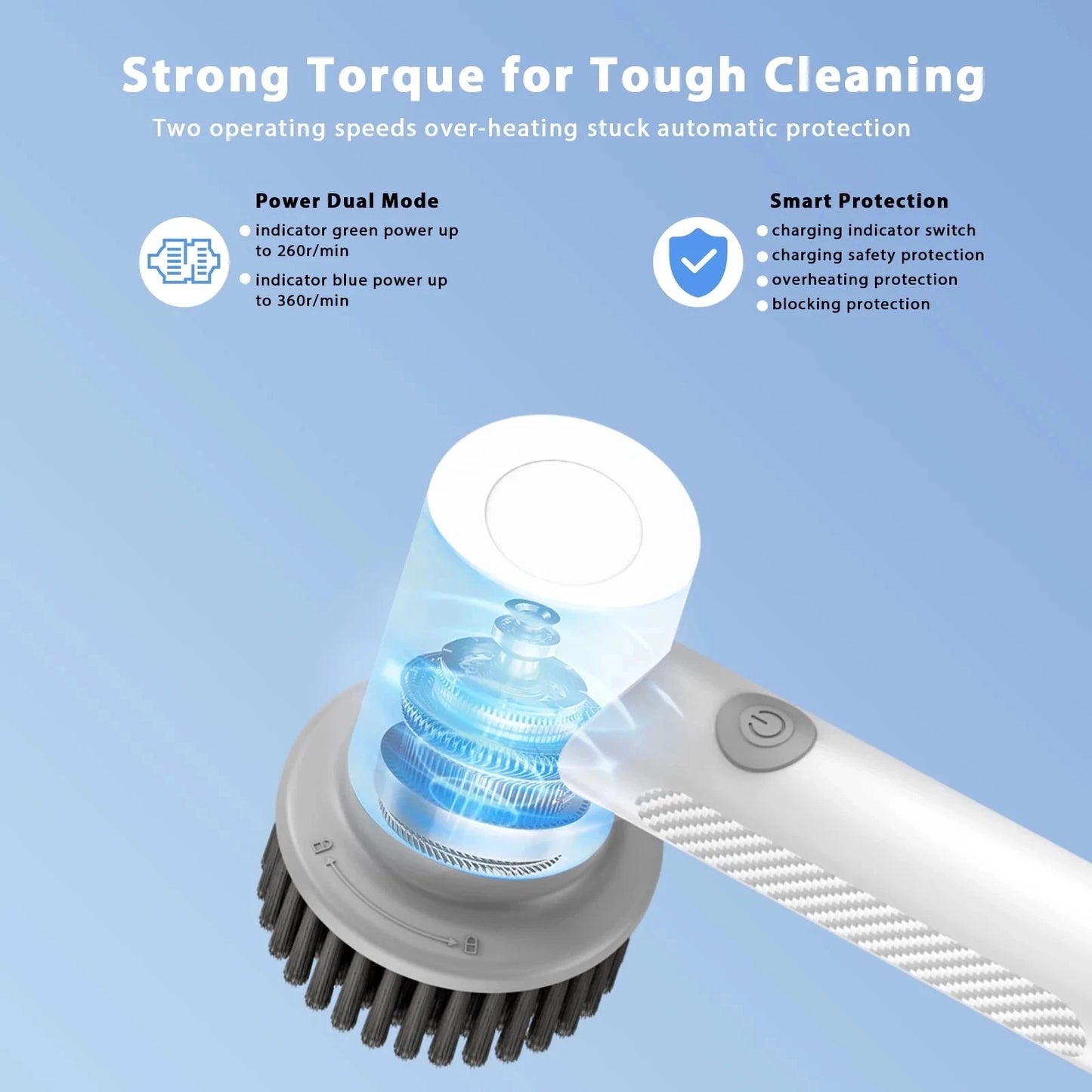 5-in-1 Electric Magic Cleaning Brush