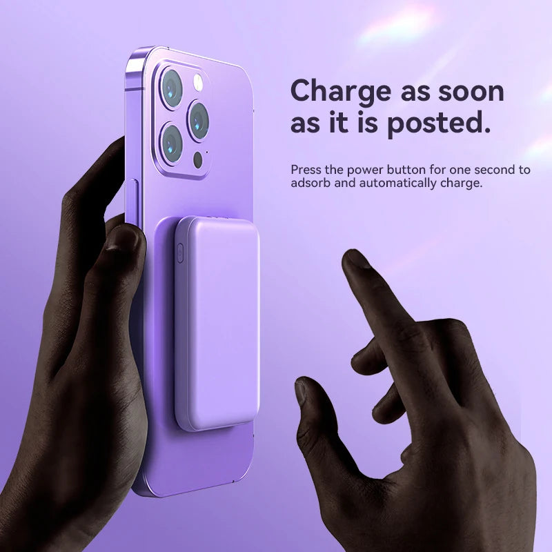 Magnetic Wireless Charging Power Bank