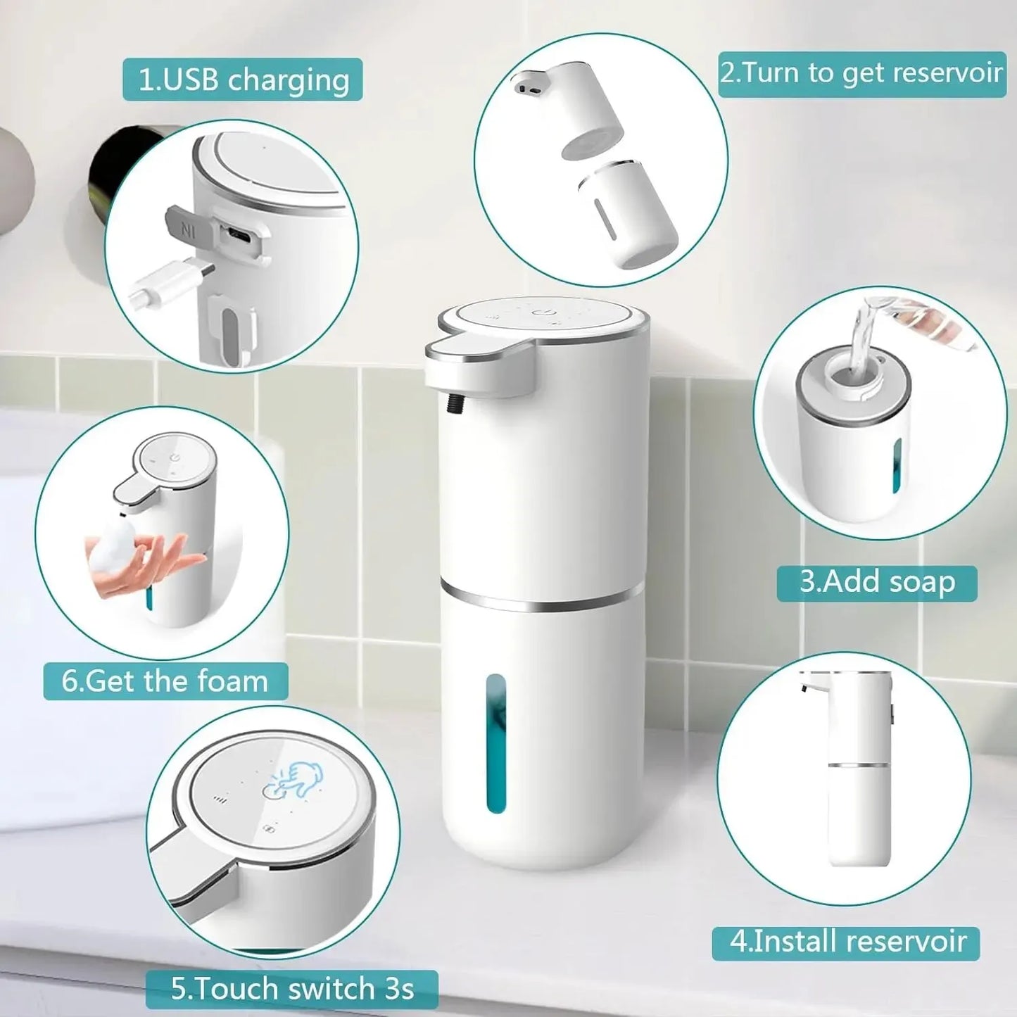 Electric Automatic Soap Dispenser