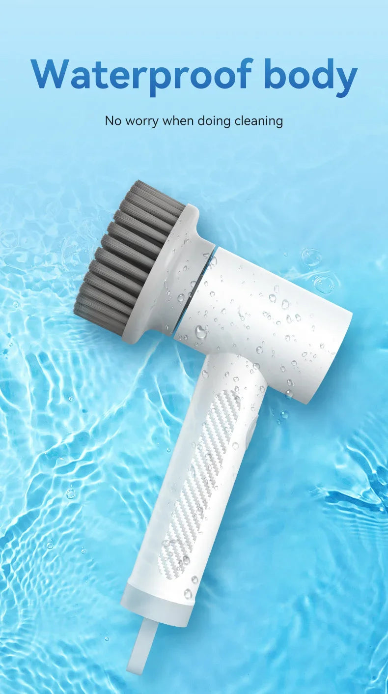 5-in-1 Electric Magic Cleaning Brush