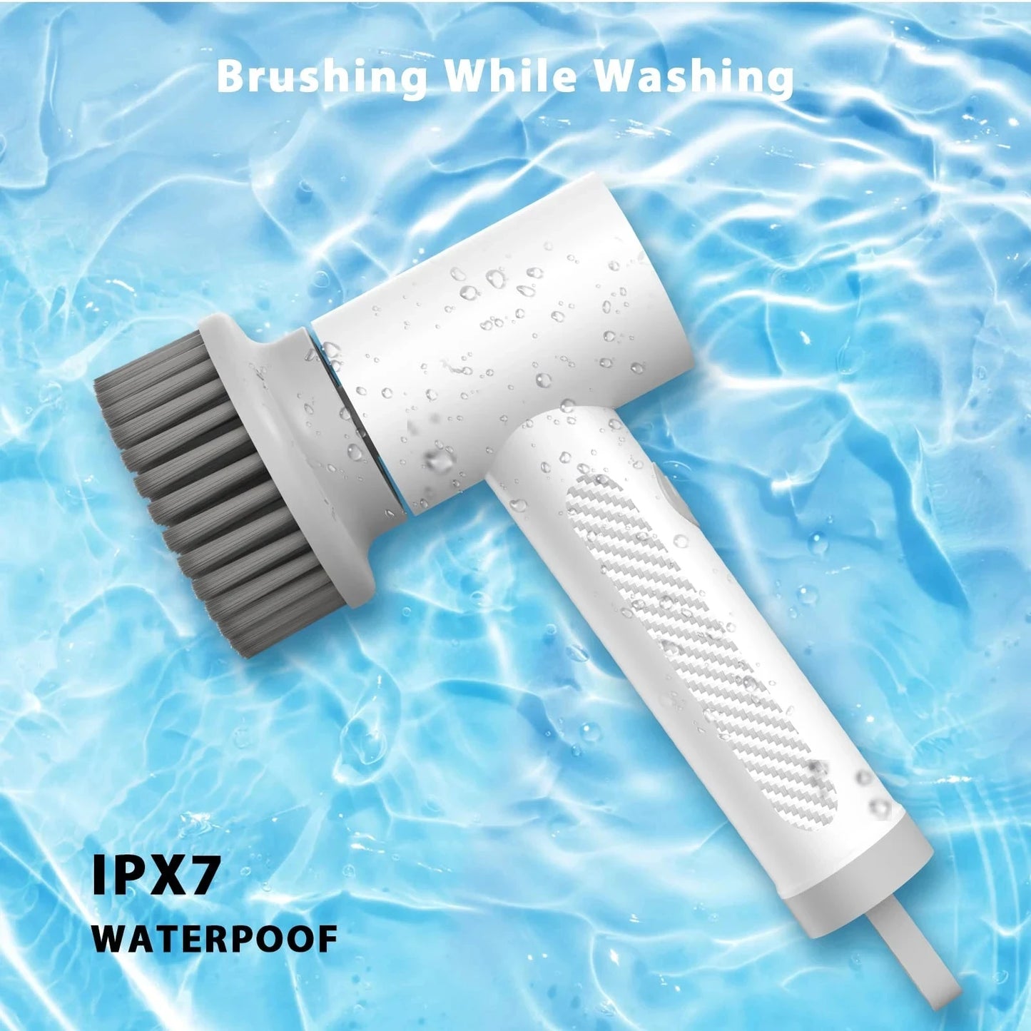 5-in-1 Electric Magic Cleaning Brush