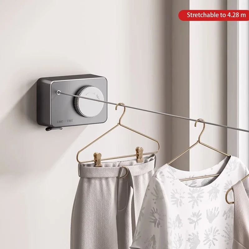 Stainless Steel Retractable Invisible Clotheslines