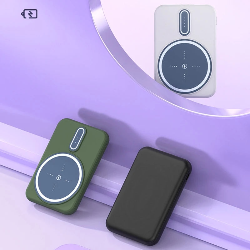 Magnetic Wireless Charging Power Bank