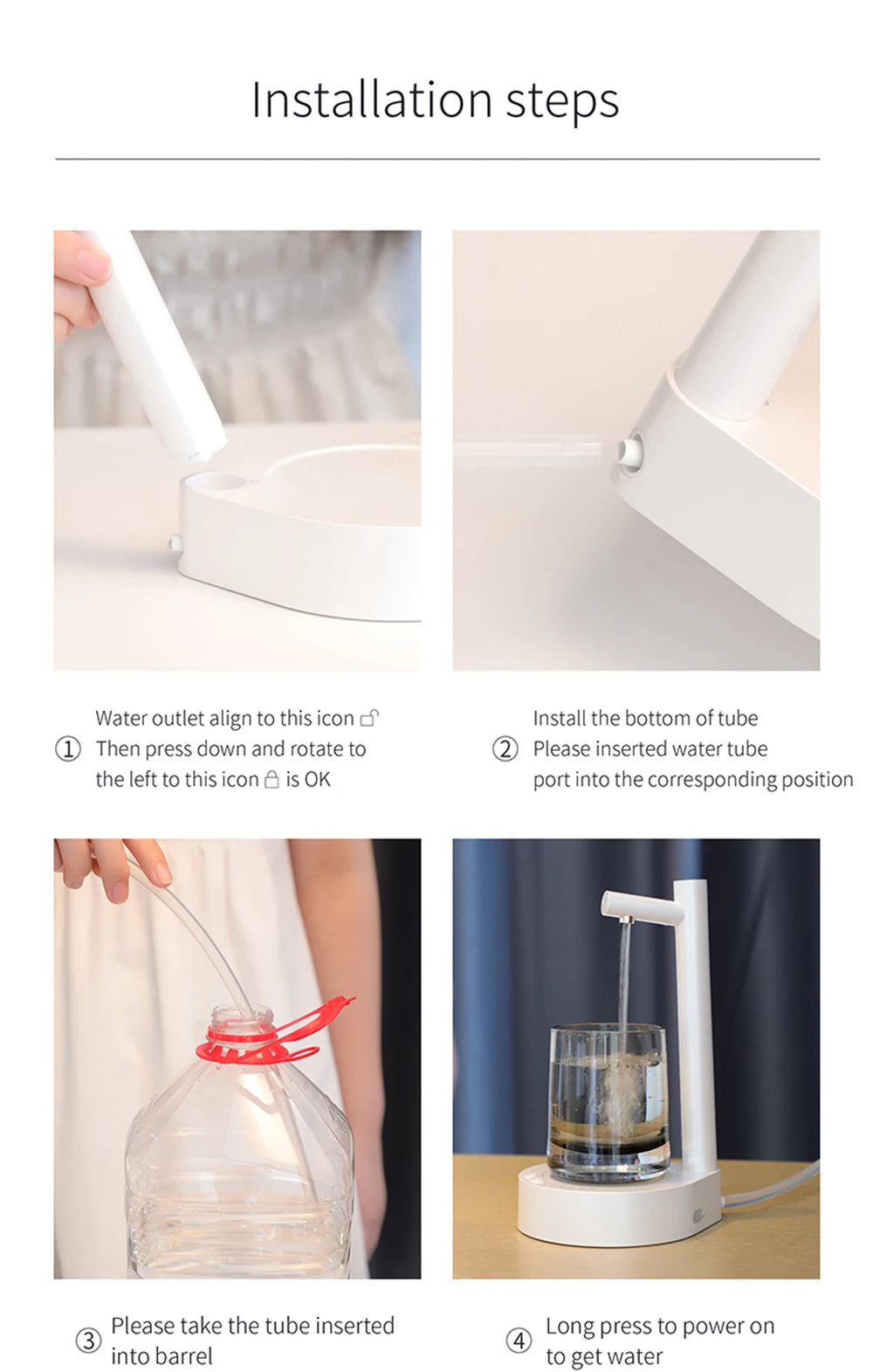 Electric Automatic Water Bottle Dispenser