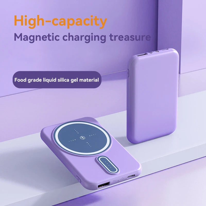 Magnetic Wireless Charging Power Bank