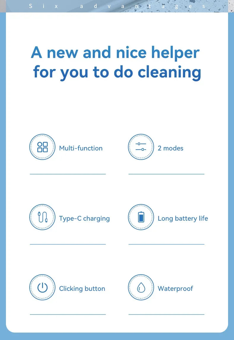 5-in-1 Electric Magic Cleaning Brush