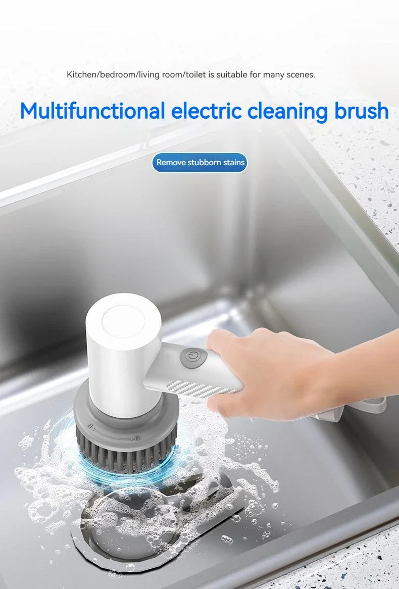 5-in-1 Electric Magic Cleaning Brush