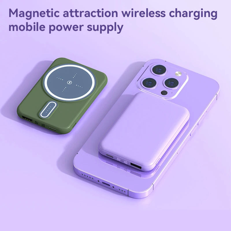 Magnetic Wireless Charging Power Bank