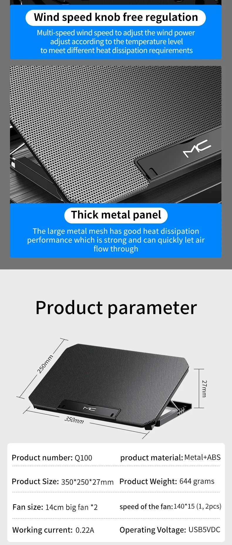 Laptop Cooling Pad
