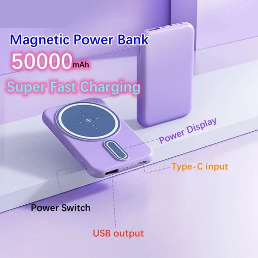 Magnetic Wireless Charging Power Bank