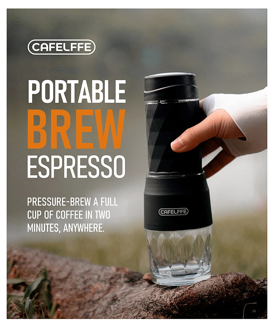 3-I-1 Portable Manual Espresso Coffee Maker